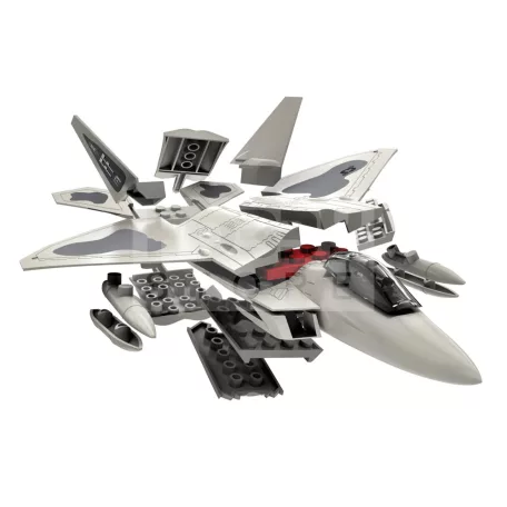 Airfix - QUICKBUILD F22 Raptor repülőgép makett (J6005)