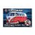 Airfix - QUICKBUILD VW Camper Van red autó makett (J6017)