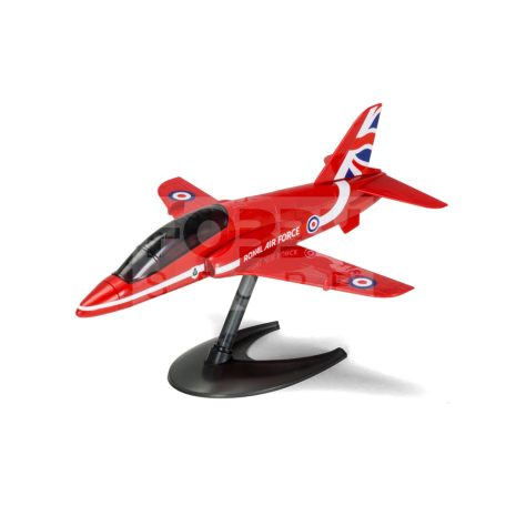 Airfix - QUICKBUILD Red Arrows Hawk Repülőgép Makett (J6018)