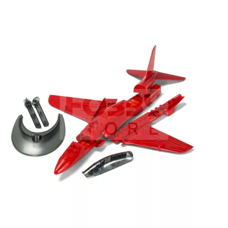Airfix - QUICKBUILD Red Arrows Hawk repülőgép makett (J6018)