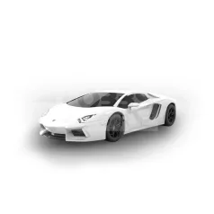   Airfix - QUICKBUILD Lamborghini Aventador white autó makett (J6019)