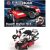 Airfix - QUICKBUILD Bugatti 16.4 Veyron black/red autó makett (J6020)