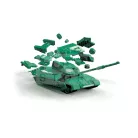 Airfix - QUICKBUILD Challenger Tank Green harcjármű makett (J6022)