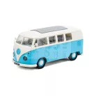 Airfix - QUICKBUILD VW Camper Van blue autó makett (J6024)