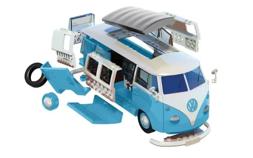 Airfix QUICKBUILD VW Camper Van - Blue – Airfix J6024