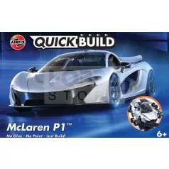 Airfix - QUICKBUILD McLaren P1 - White autó makett (J6028)