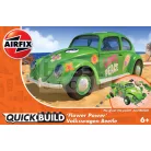 Airfix - QUICKBUILD VW Beetle 'Flower Power' autó makett (J6031)