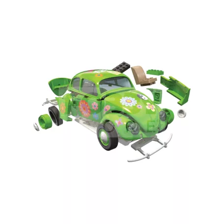 Airfix - QUICKBUILD VW Beetle 'Flower Power' autó makett (J6031)