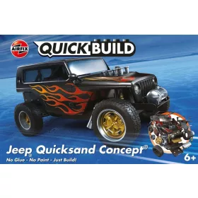 Airfix QUICKBUILD Jeep 'Quicksand' Concept – Airfix J6038