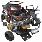 Airfix - QUICKBUILD Jeep 'Quicksand' Concept autó makett (J6038)