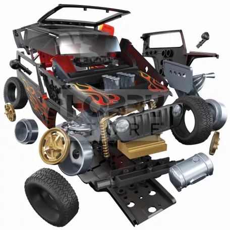 Airfix - QUICKBUILD Jeep 'Quicksand' Concept autó makett (J6038)