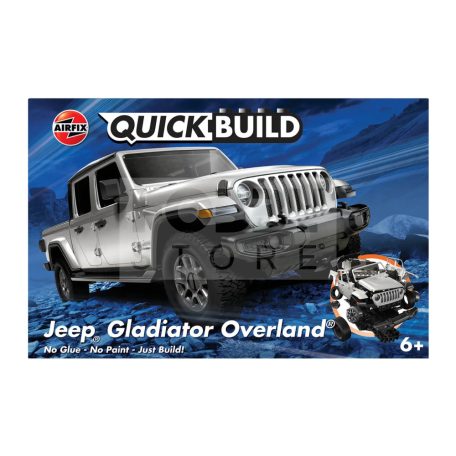  Airfix - QUICKBUILD Jeep Gladiator (JT) Overland autó makett (J6038)