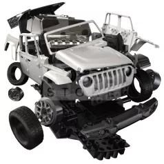    Airfix - QUICKBUILD Jeep Gladiator (JT) Overland autó makett (J6038)
