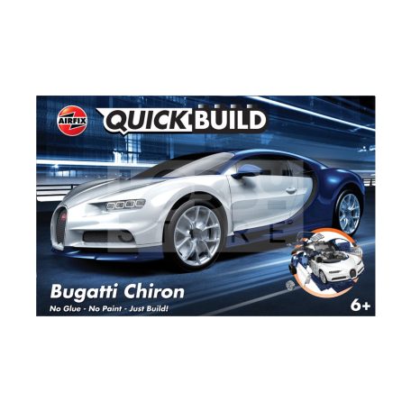 Airfix - QUICKBUILD Bugatti Chiron autó makett (J6044)