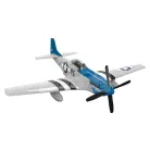 Airfix - QUICKBUILD D-Day P-51D Mustang repülőgép makett (J6046)