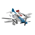 Airfix - QUICKBUILD D-Day P-51D Mustang repülőgép makett (J6046)