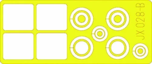 Eduard Accessories UH-60L Black Hawk für Academy-Bausatz - kabin- és ablakmaszk