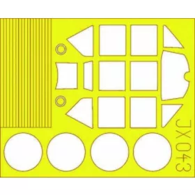   Eduard Accessories Bf 109G - Bf 109G – kabin- és ablakmaszk
