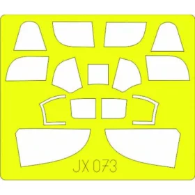   Eduard Accessories P-39 Airacobra für Special Hobby Bausatz - kabin- és ablakmaszk