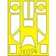 Eduard Accessories Swordfish Mk.I für Trumpeter Bausatz - kabin- és ablakmaszk