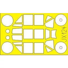   Eduard Accessories Bf 109E-4 for Dragon/Cyber Hobby - kabin- és ablakmaszk