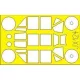 Eduard Accessories Bf 109E-4 for Dragon/Cyber Hobby - kabin- és ablakmaszk
