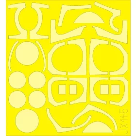 Eduard Accessories He 219 for Revell - kabin- és ablakmaszk