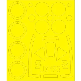   Eduard Accessories Tempest Mk.V for Special Hobby - kabin- és ablakmaszk