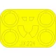 Eduard Accessories I-16 Type 29 for ICM - kabin- és ablakmaszk