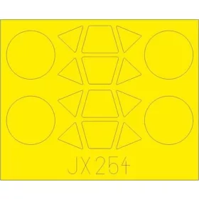   Eduard Accessories PT-17 Kaydet for Roden - kabin- és ablakmaszk