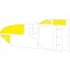 Eduard Accessories A-26C Invader TFace 1/32 for HOBBY BOSS - kétoldalas kabinmaszk (TFace)