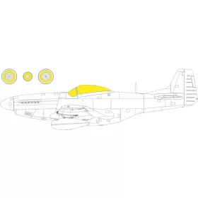   Eduard Accessories P-51D TFace for REVELL - kétoldalas kabinmaszk (TFace)