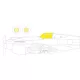 Eduard Accessories Hawk 81-A2 for GREAT WALL HOBBY - kabin- és ablakmaszk