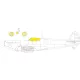 Eduard Accessories Spitfire Mk.I 1/32 KOTARE - kabin- és ablakmaszk