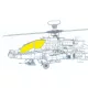 Eduard Accessories AH-64E 1/35 TAKOM - kabin- és ablakmaszk