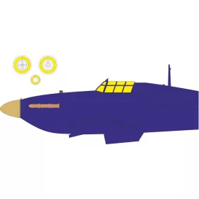   Eduard Accessories Sea Hurricane Mk.Iic for Revell - kabin- és ablakmaszk