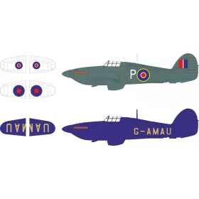   Eduard Accessories Sea Hurricane Mk.IIc marking & national insignia for Revell - felségjel-festő maszk