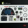 Kelik Spitfire Mk VIII interior 3D decals for Airfix kit - 3D belsőtér-részletező matricakészlet