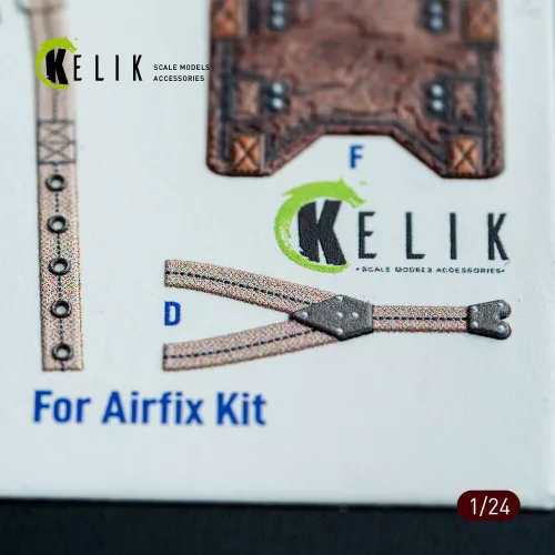 Kelik Spitfire Mk VIII interior 3D decals for Airfix kit - 3D belsőtér-részletező matricakészlet