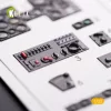 Kelik P-40N interior 3D decals for Trumpeter kit - 3D belsőtér-részletező matricakészlet
