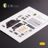 Kelik AH-1G Cobra interior 3D decals for ICM kit - 3D belsőtér-részletező matricakészlet