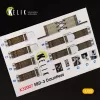 Kelik SBD-3 Dauntless interior 3D decals for Trumpeter kit - 3D belsőtér-részletező matricakészlet