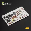 Kelik Ki-61-I interior 3D decals for Hasegawa kit - 3D belsőtér-részletező matricakészlet