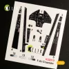 Kelik F-8J Crusader- Interior 3D Decal for Trumpeter kit - 3D belsőtér-részletező matricakészlet