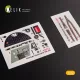 Kelik Hawker Hurricane Mk.IIB - Interior 3D Decal for Revell kit - 3D belsőtér-részletező matricakészlet