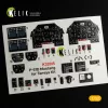 Kelik P-51D Mustang - Interior 3D Decal for Tamiya kit - 3D belsőtér-részletező matricakészlet