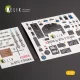 Kelik Junkers Ju 87 D/G Stuka - Interior 3D Decal for Trumpeter kit - 3D belsőtér-részletező matricakészlet