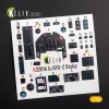 Kelik Junkers Ju 87 D/G Stuka - Interior 3D Decal for Trumpeter kit - 3D belsőtér-részletező matricakészlet