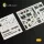 Kelik A6M2B Zeke - Interior 3D Decal for Tamiya kit - 3D belsőtér-részletező matricakészlet