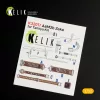 Kelik A6M2B Zeke - Interior 3D Decal for Tamiya kit - 3D belsőtér-részletező matricakészlet